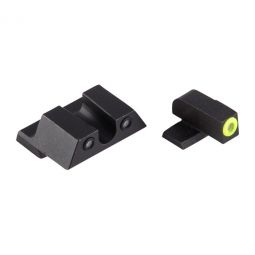 Night Fision XDS/E Round Night Sight Yellow/Black