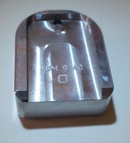XDM 9mm EZ +.375'' Competition Base Pad - SQUARE SPRING
